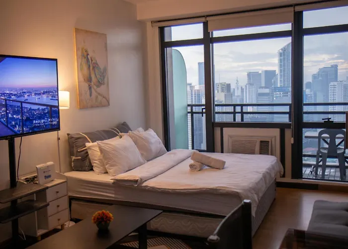 Apartment C-studio,best Sunset Pool,luxury,hotel Style Manila